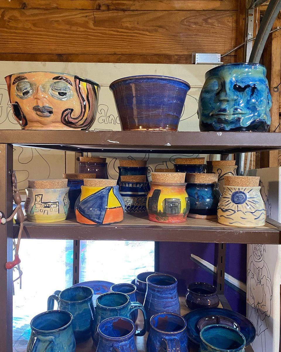 Singing Waters Pottery is getting ready to open